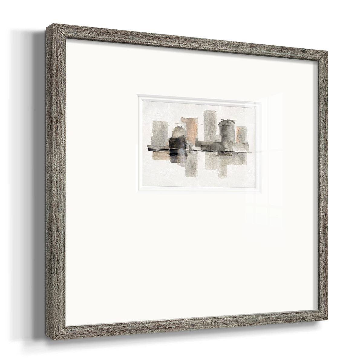 Urban Oasis II - Double Matboard Framed Print
