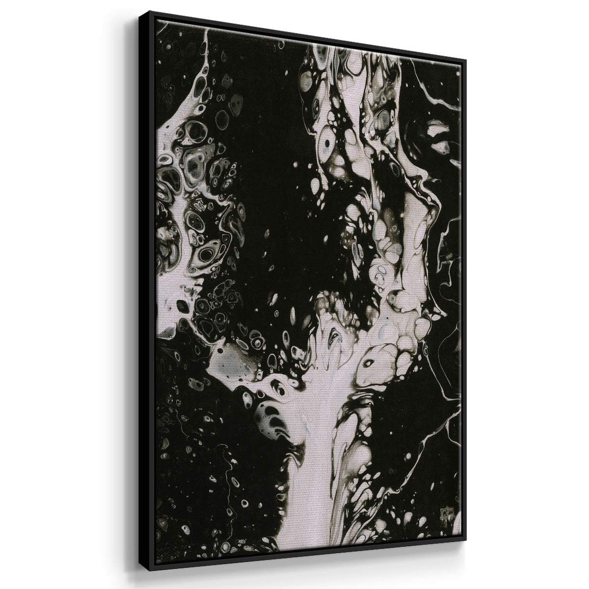 C37 - Floater Framed Canvas Print