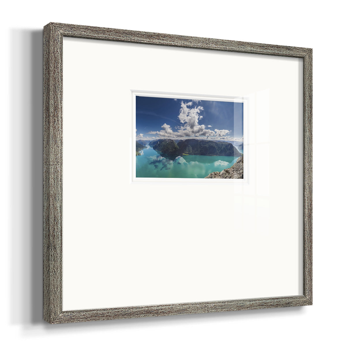 Reflection I - Double Matboard Framed Print