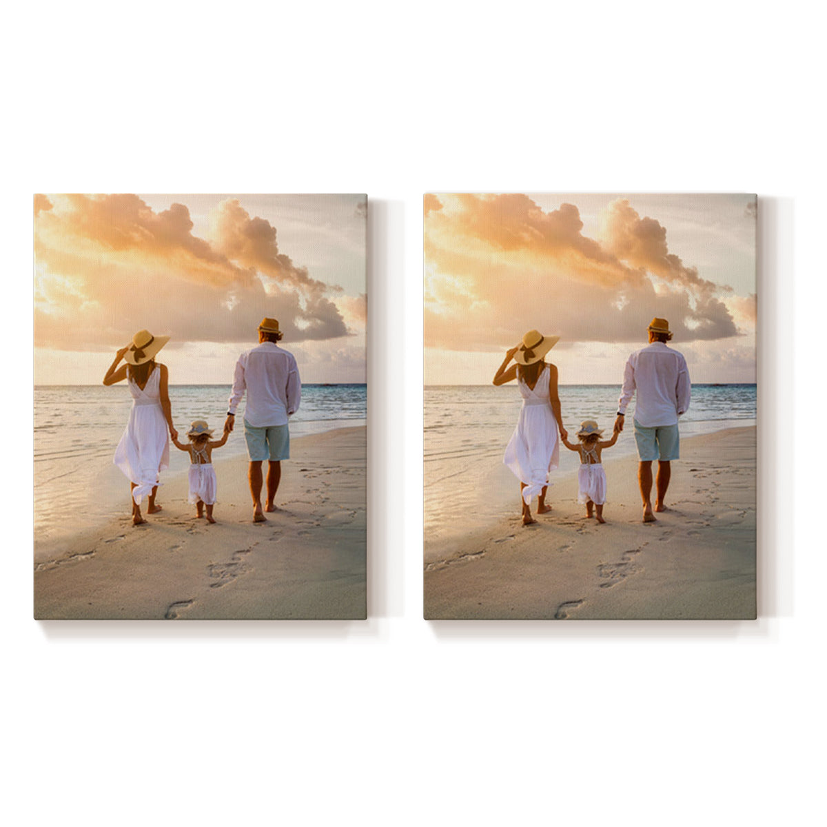Set of 2 Restickable Custom Framed Photos - 11" x 14"