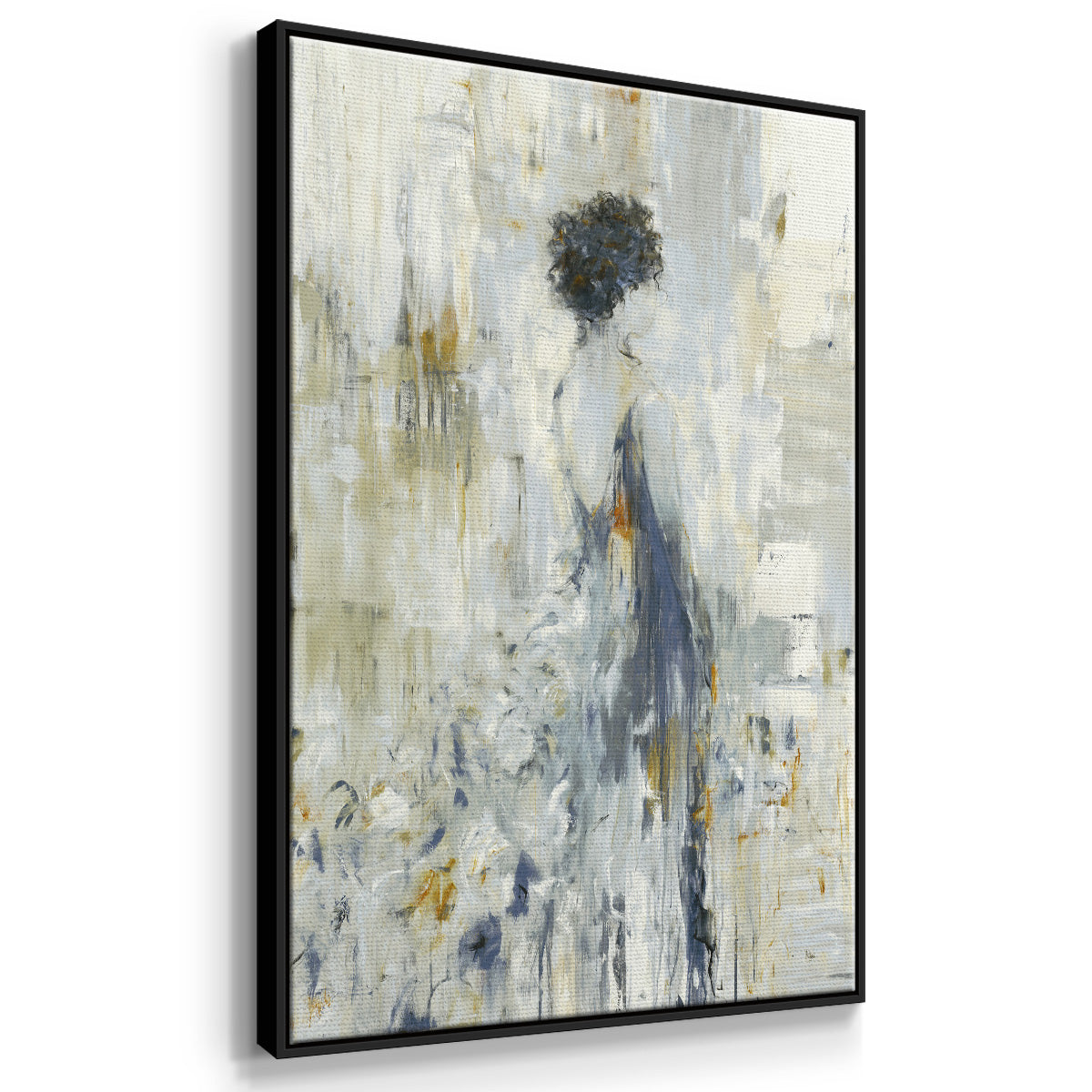 Fond Reflections - Floater Framed Canvas Print