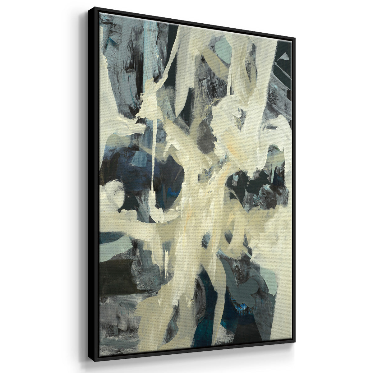 Bearers - Floater Framed Canvas Print