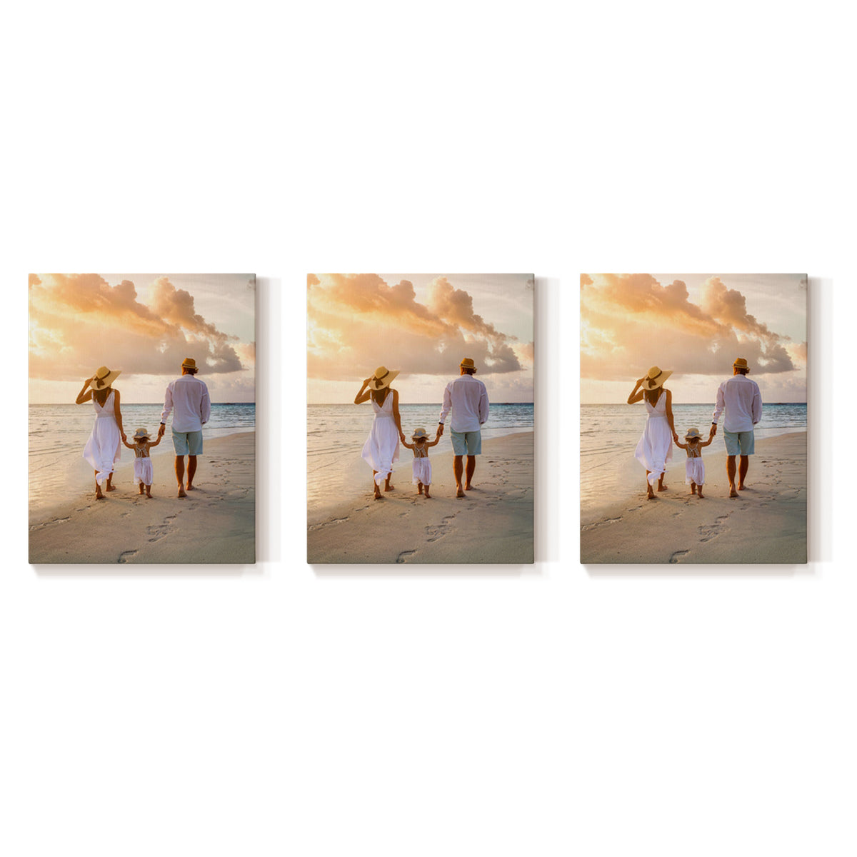 Set of 3 Restickable Custom Framed Photos - 11" x 14"