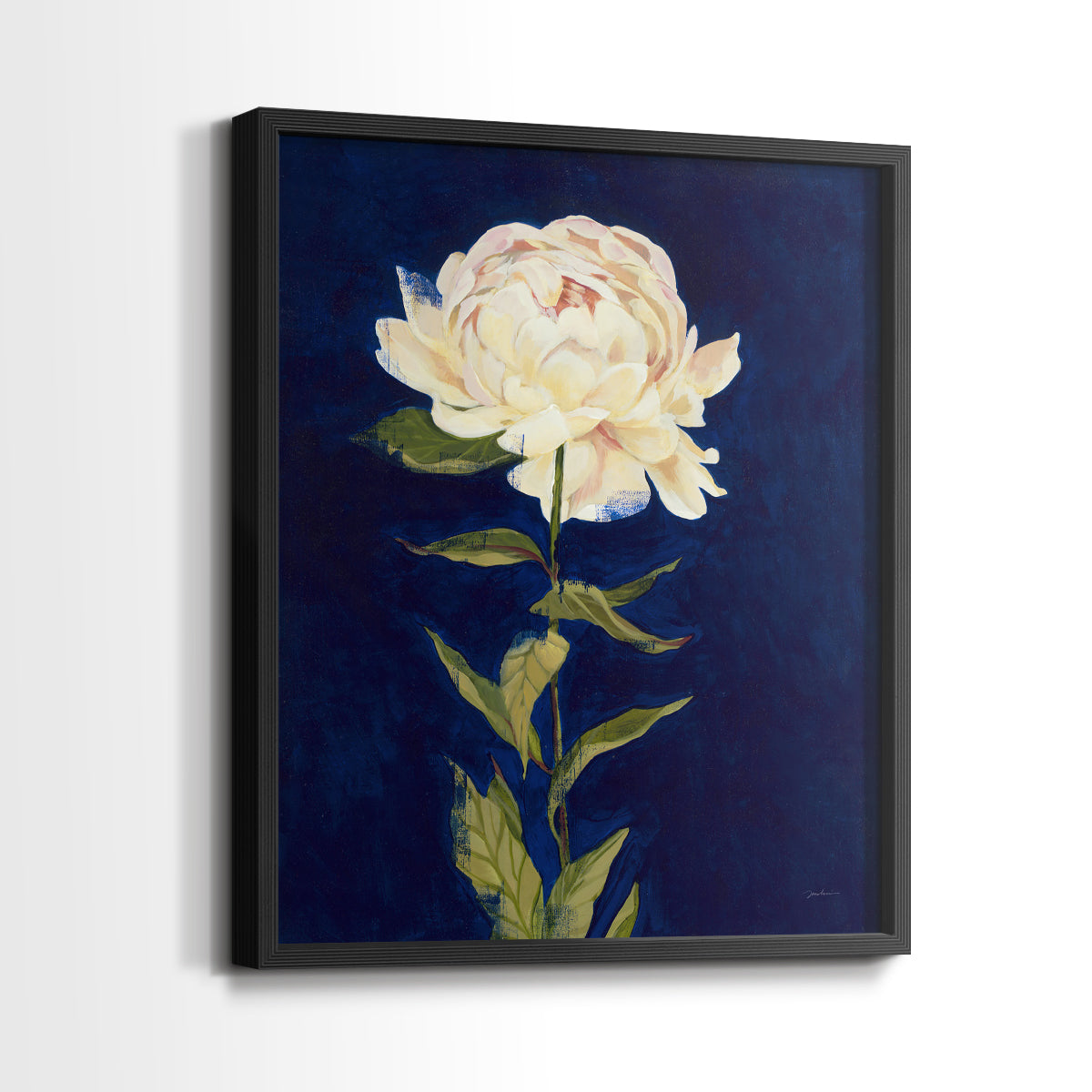 Pretty as a Peony I - Restickable Framed Art Print