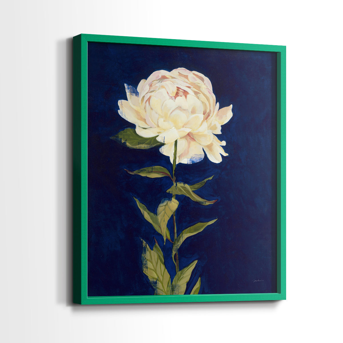 Pretty as a Peony I - Restickable Framed Art Print