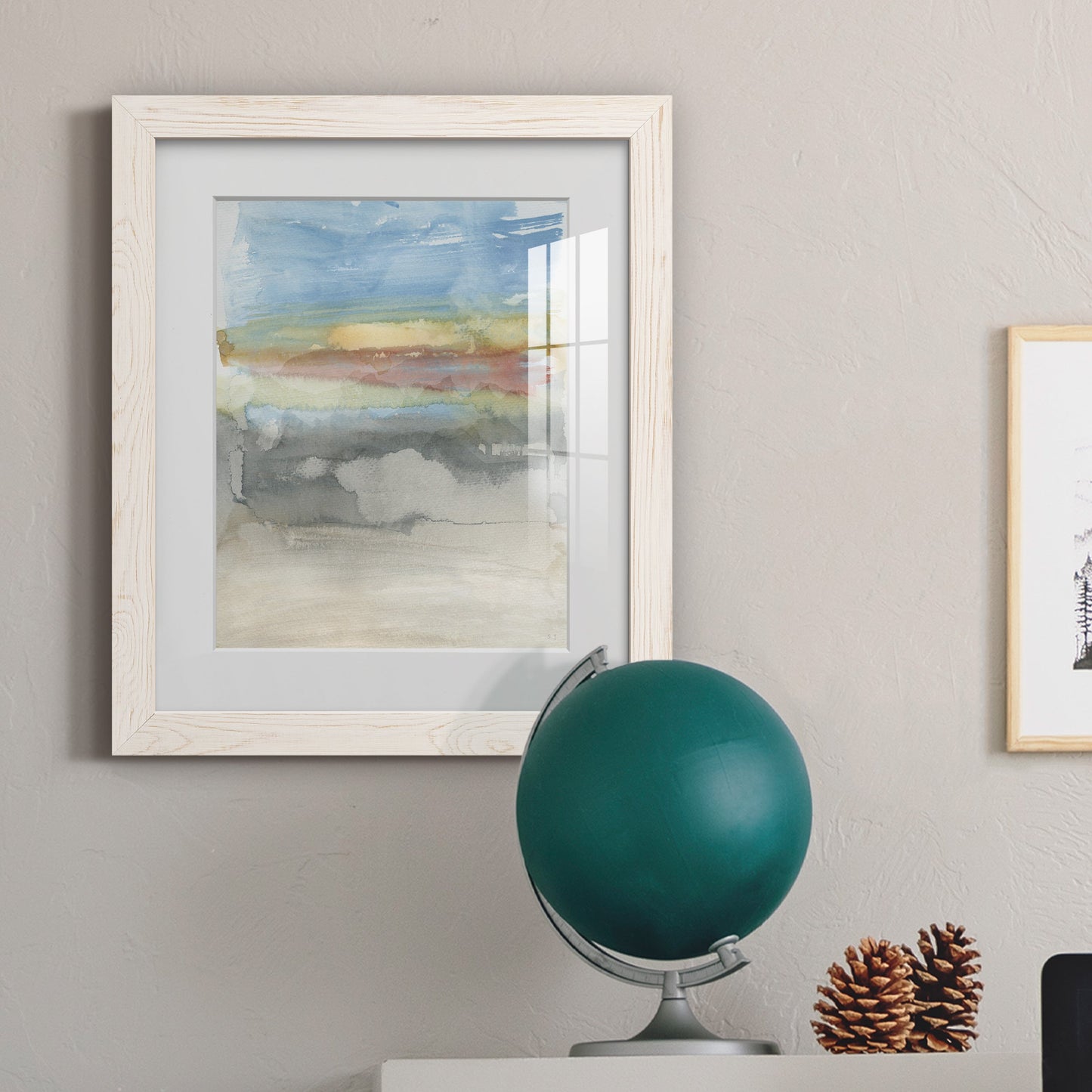 High Desert Sunset I - Barnwood Framed Art Print