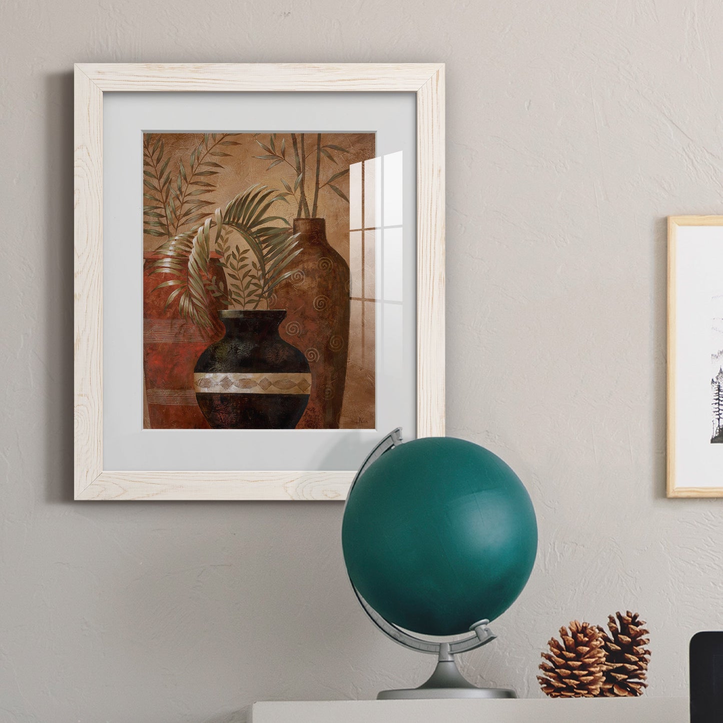 Exotic Vacation II - Barnwood Framed Art Print