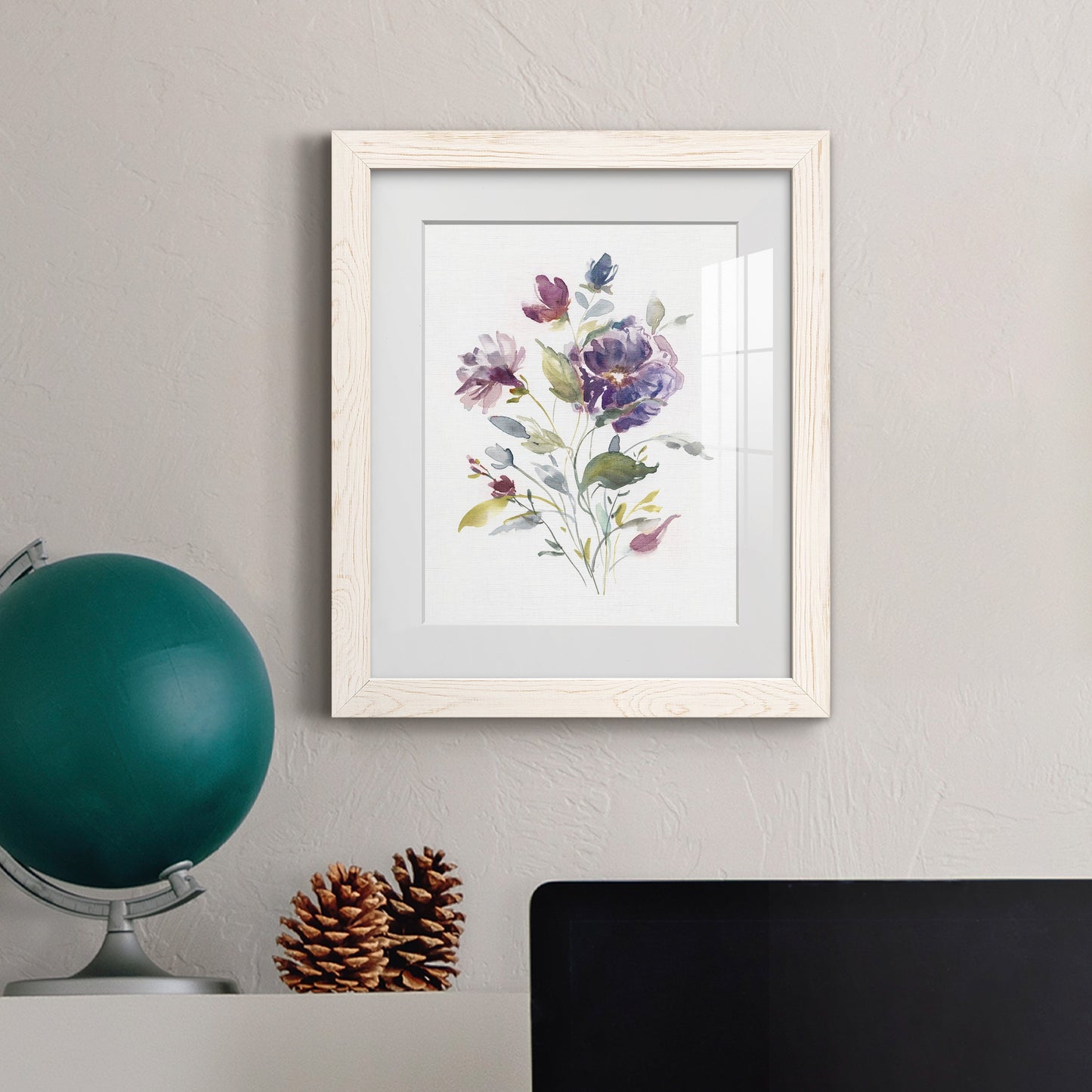 Color Variety I - Barnwood Framed Art Print