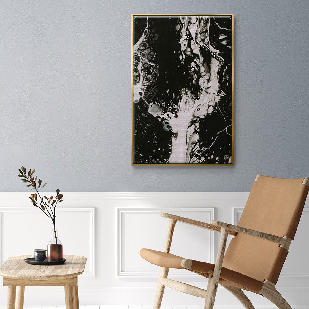 C37 - Floater Framed Canvas Print