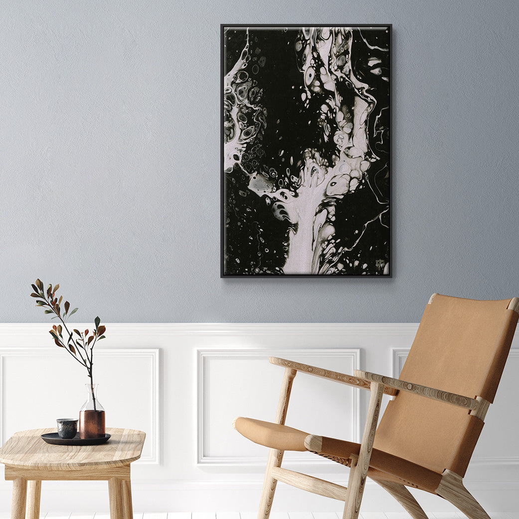 C37 - Floater Framed Canvas Print