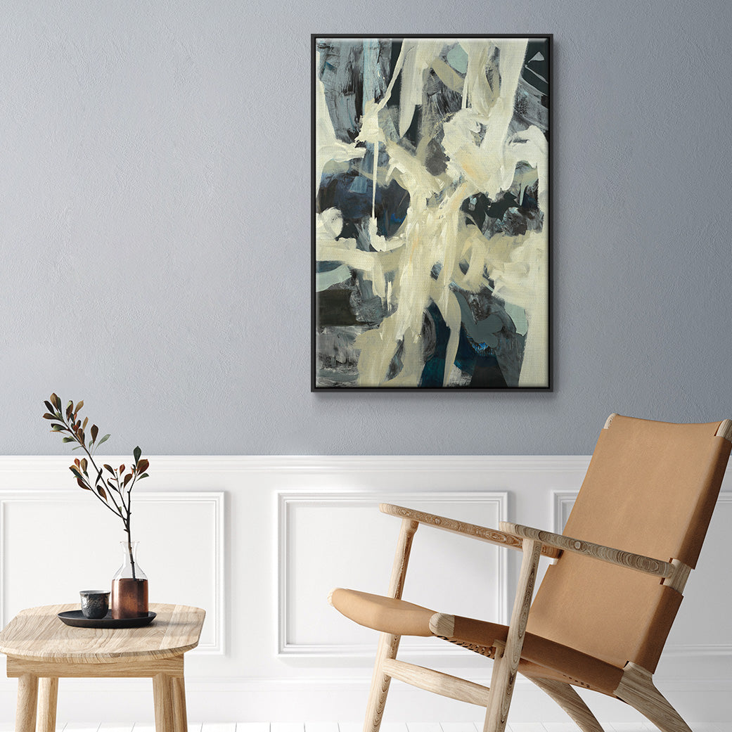 Bearers - Floater Framed Canvas Print