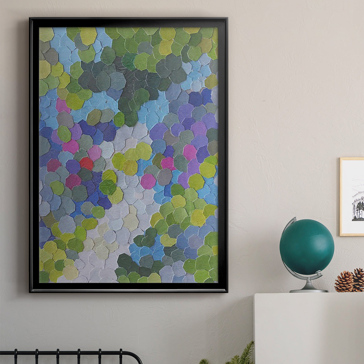 A Stroll through Selby Gardens - Modern Framed Canvas Print