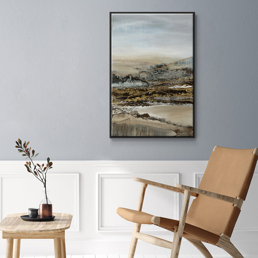 Annual Journey - Floater Framed Canvas Print