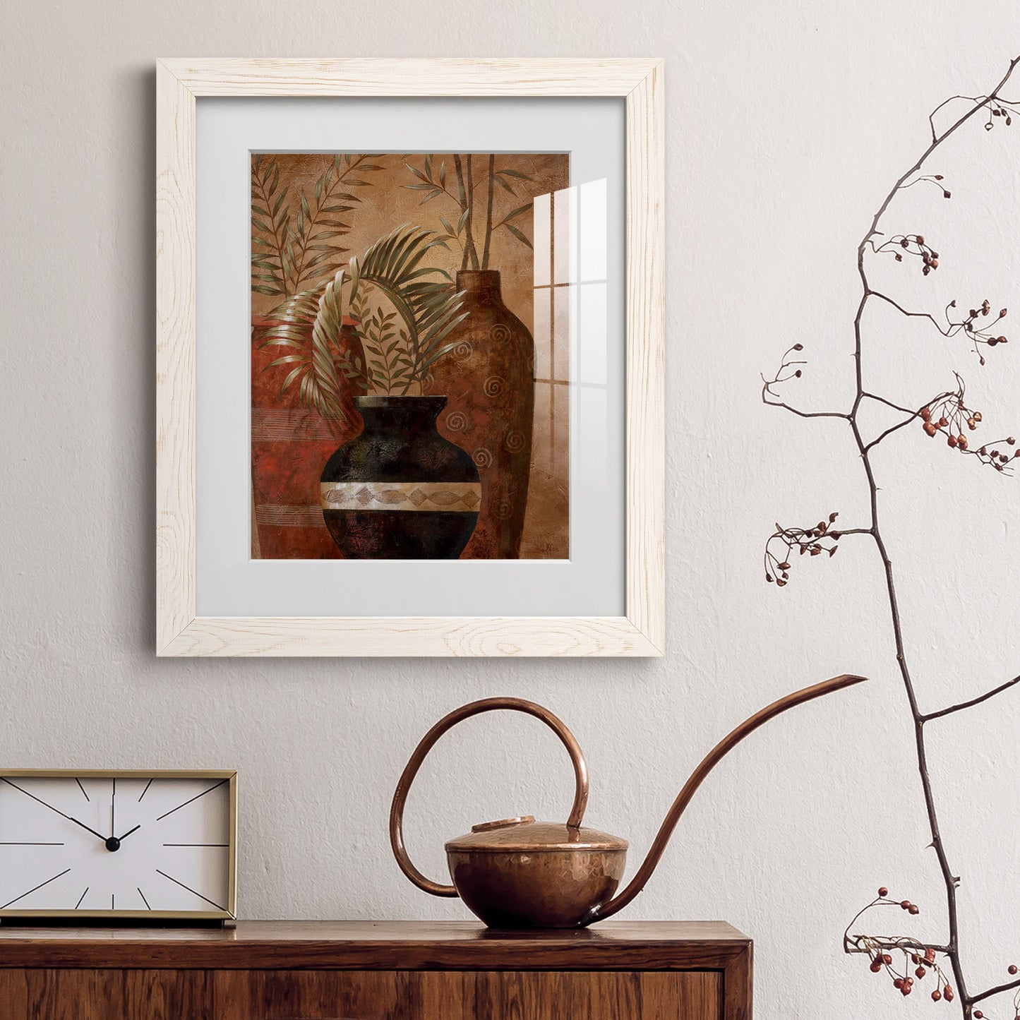 Exotic Vacation II - Barnwood Framed Art Print