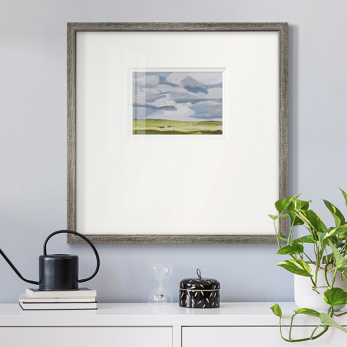Lightbreak - Double Matboard Framed Print