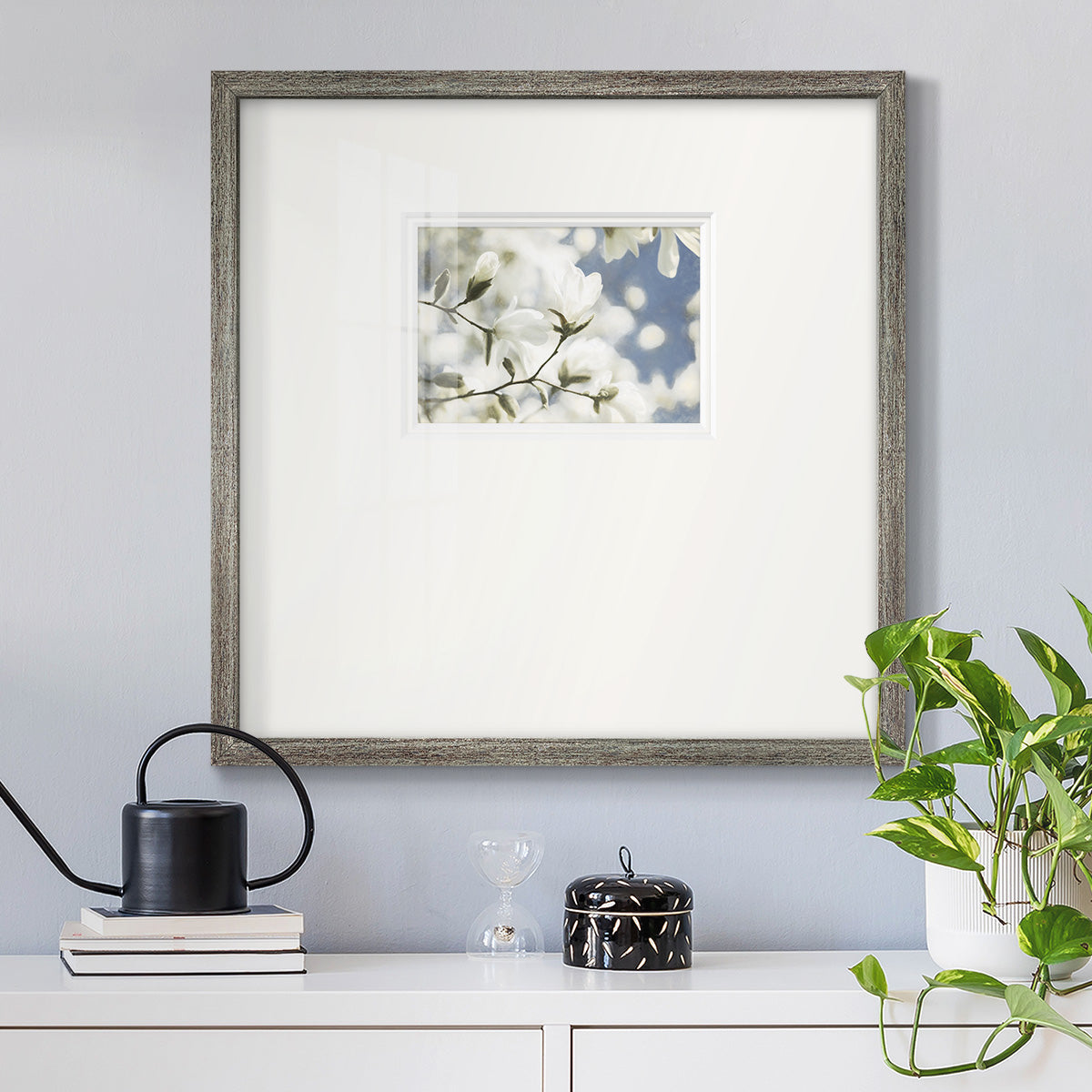 Unfolding Beauty - Double Matboard Framed Print