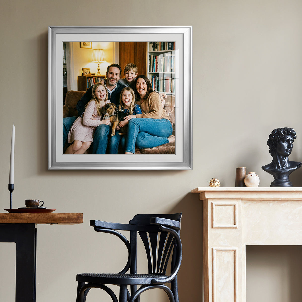 Square Custom Classic Frames - Gallery Wrapped Canvas or Prints