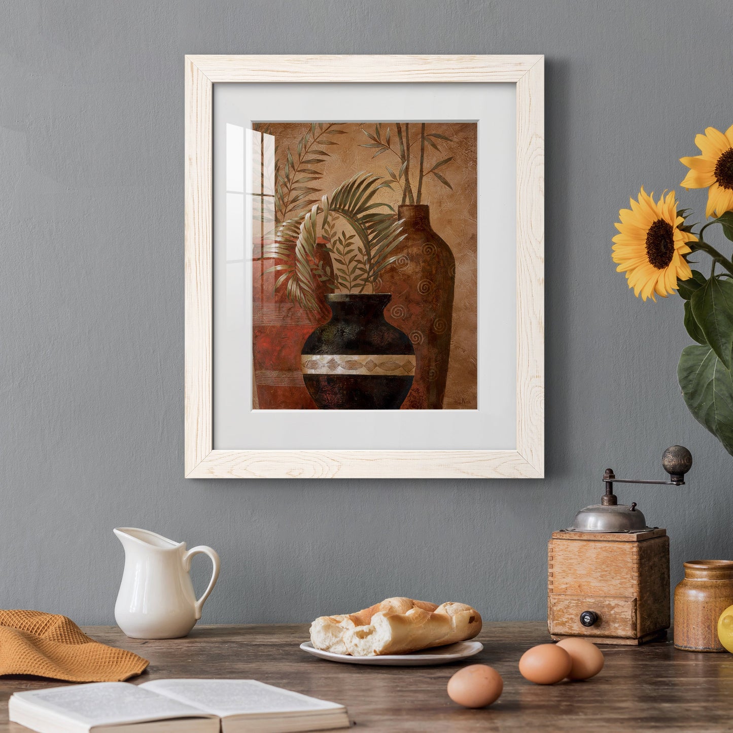 Exotic Vacation II - Barnwood Framed Art Print