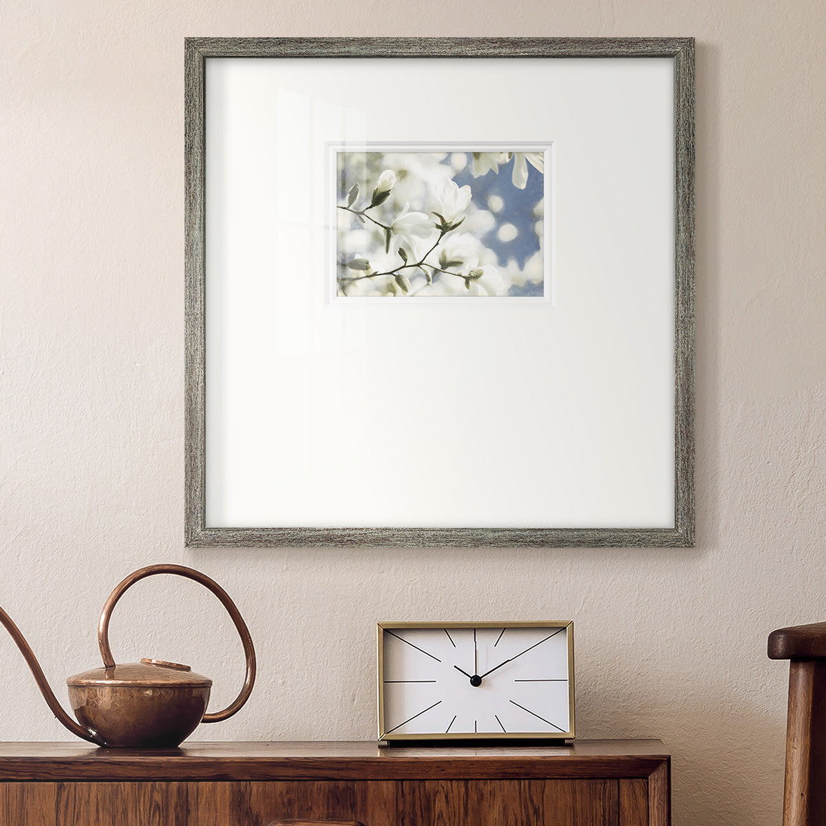 Unfolding Beauty - Double Matboard Framed Print