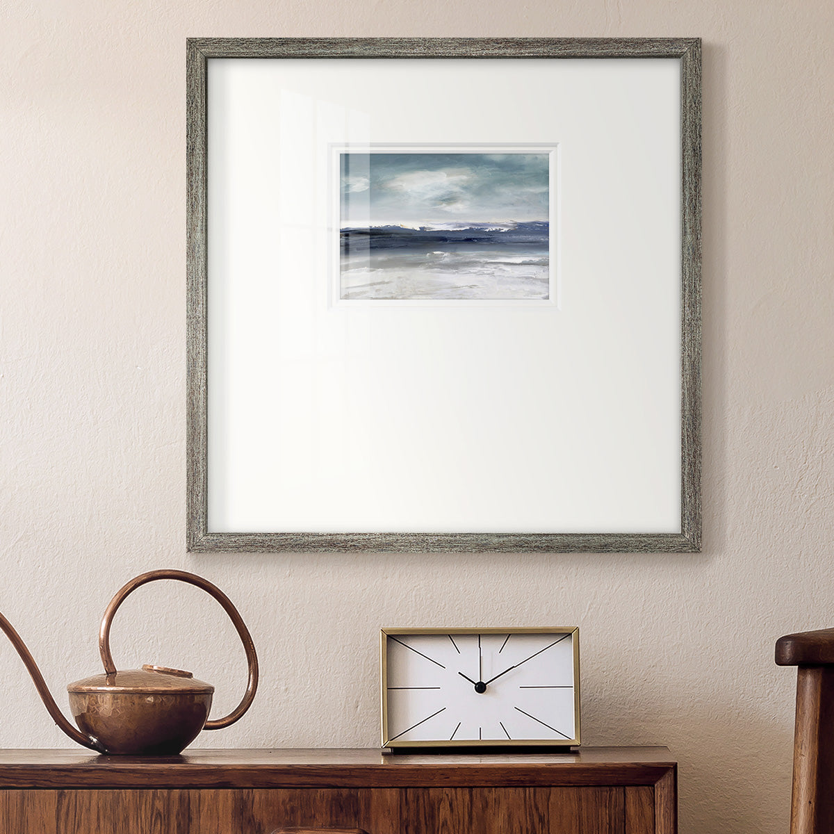 Beachcombers Paradise - Double Matboard Framed Print