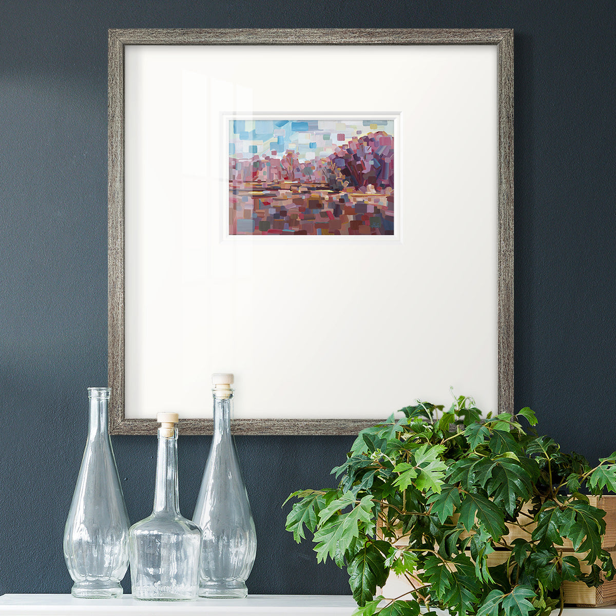 Pretty in Pink - Double Matboard Framed Print