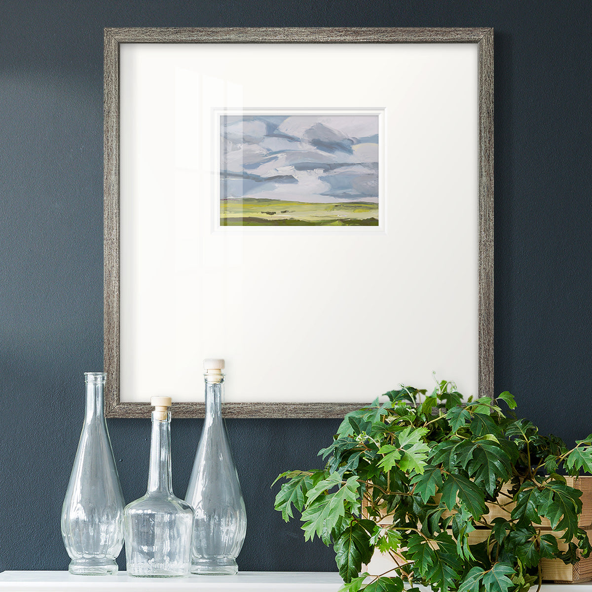 Lightbreak - Double Matboard Framed Print