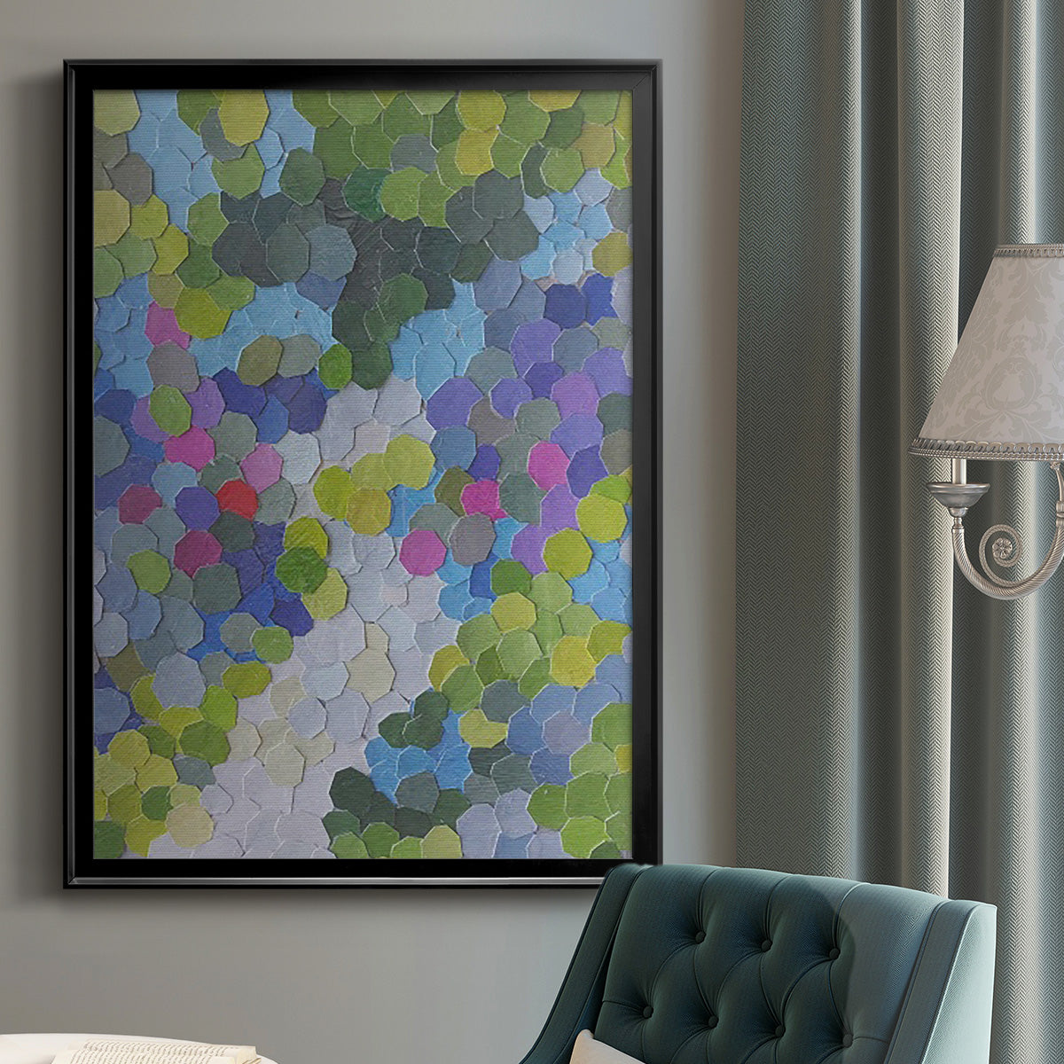 A Stroll through Selby Gardens - Modern Framed Canvas Print