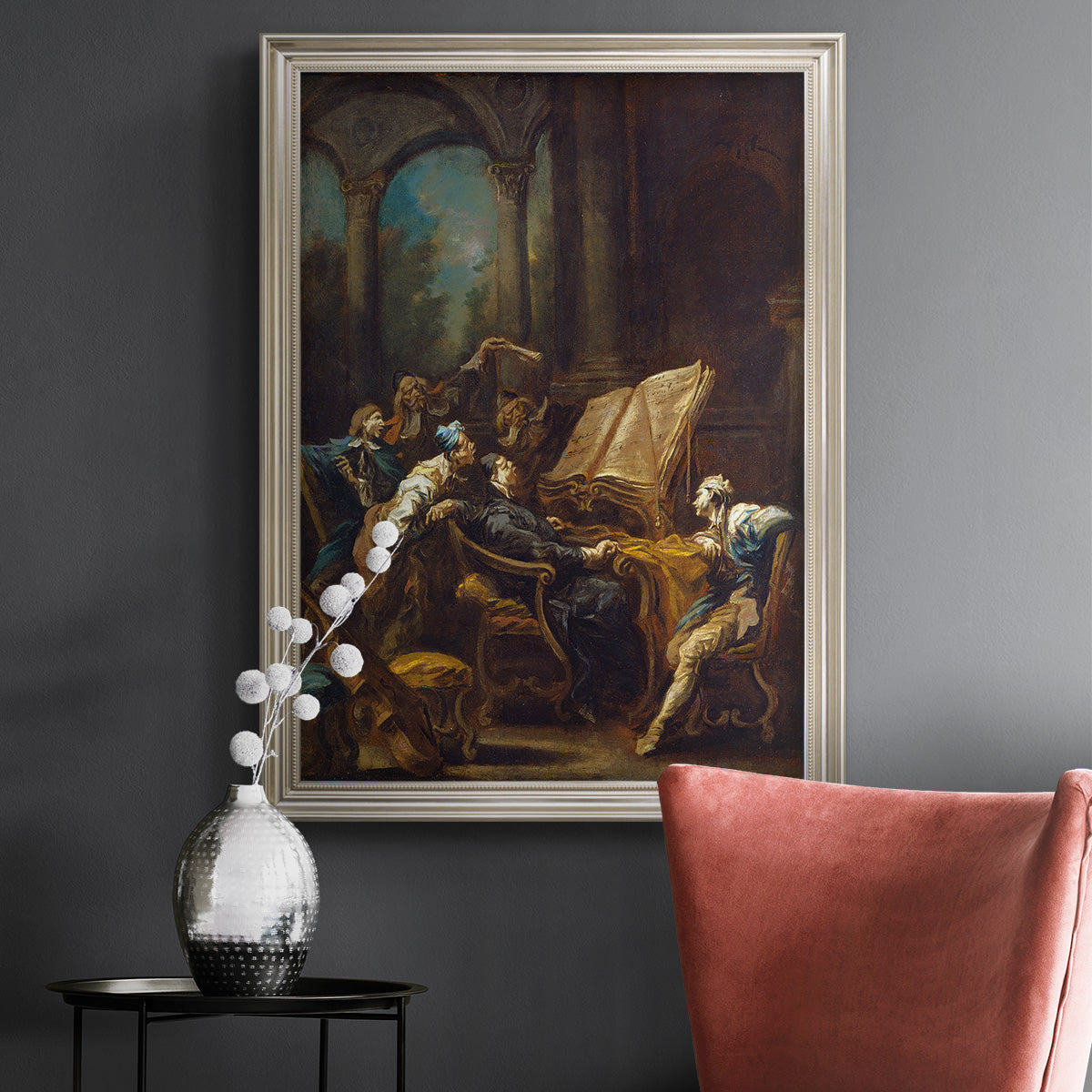 The Choristers - Ornate Framed Canvas Print