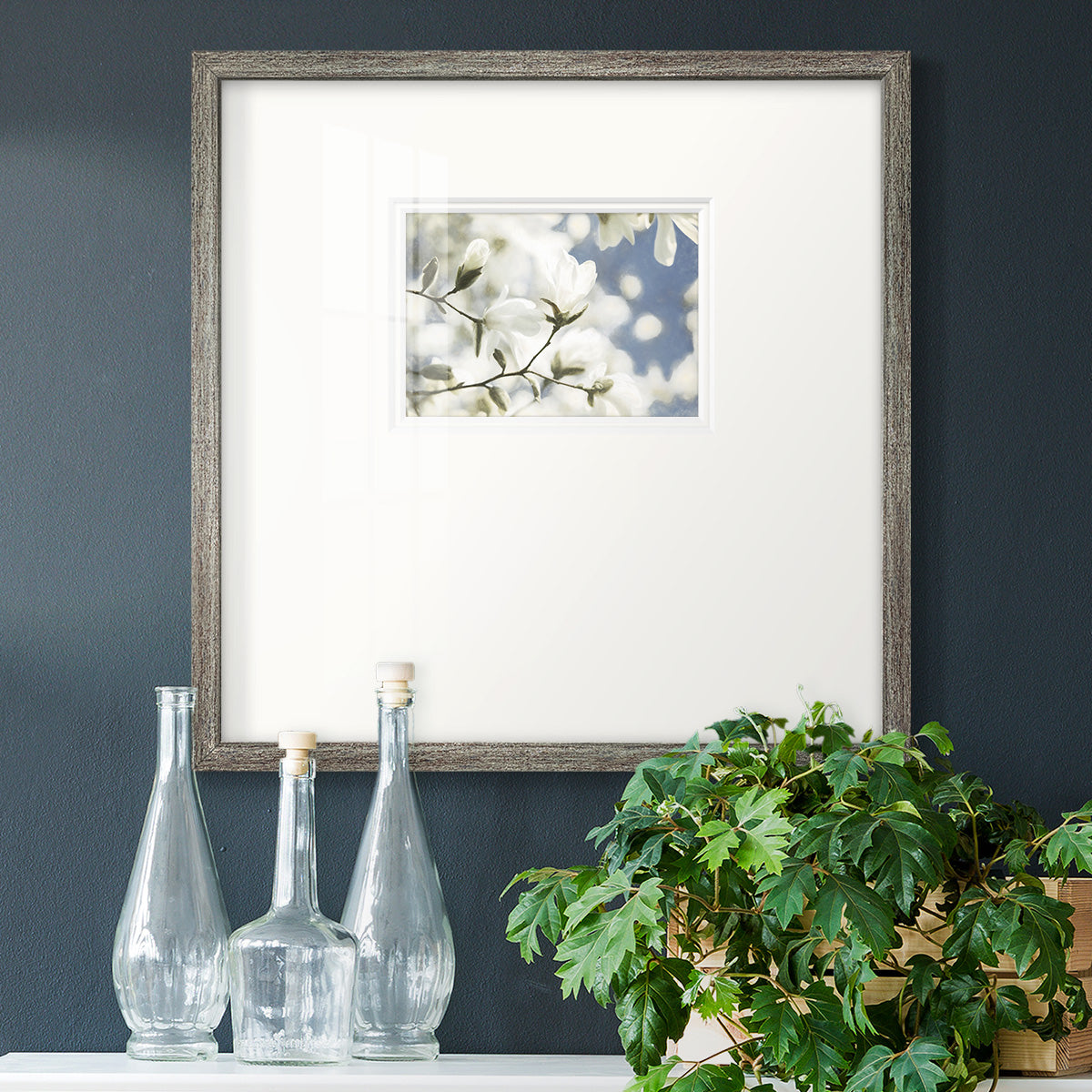 Unfolding Beauty - Double Matboard Framed Print