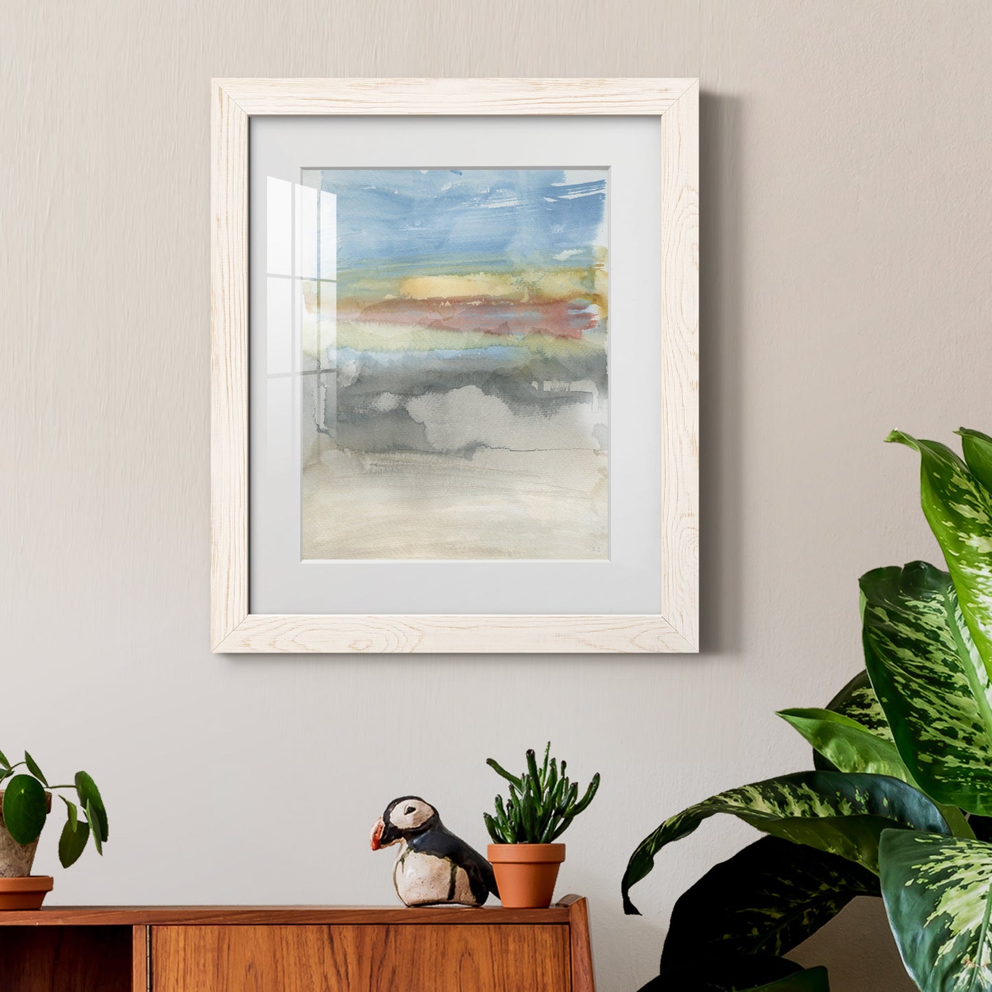 High Desert Sunset I - Barnwood Framed Art Print