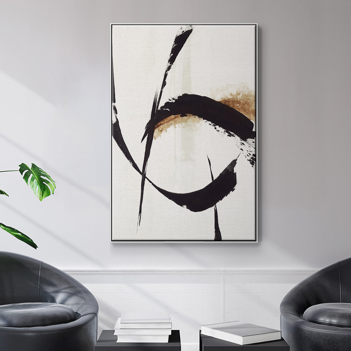 High Style I - Floater Framed Canvas Print