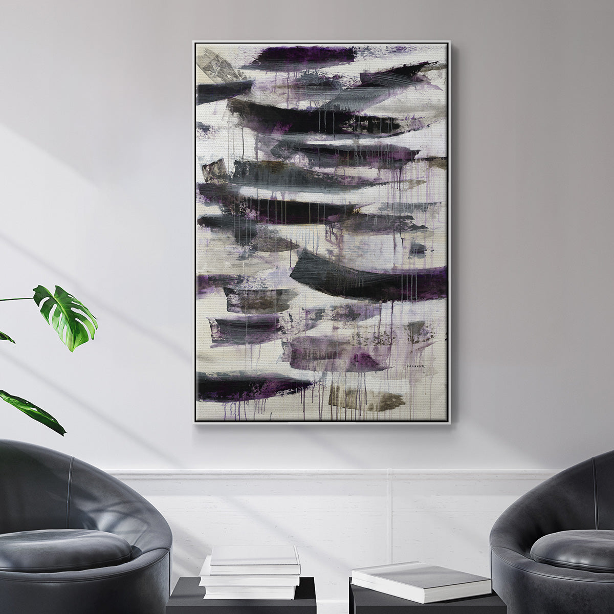 Helix #2 - Floater Framed Canvas Print