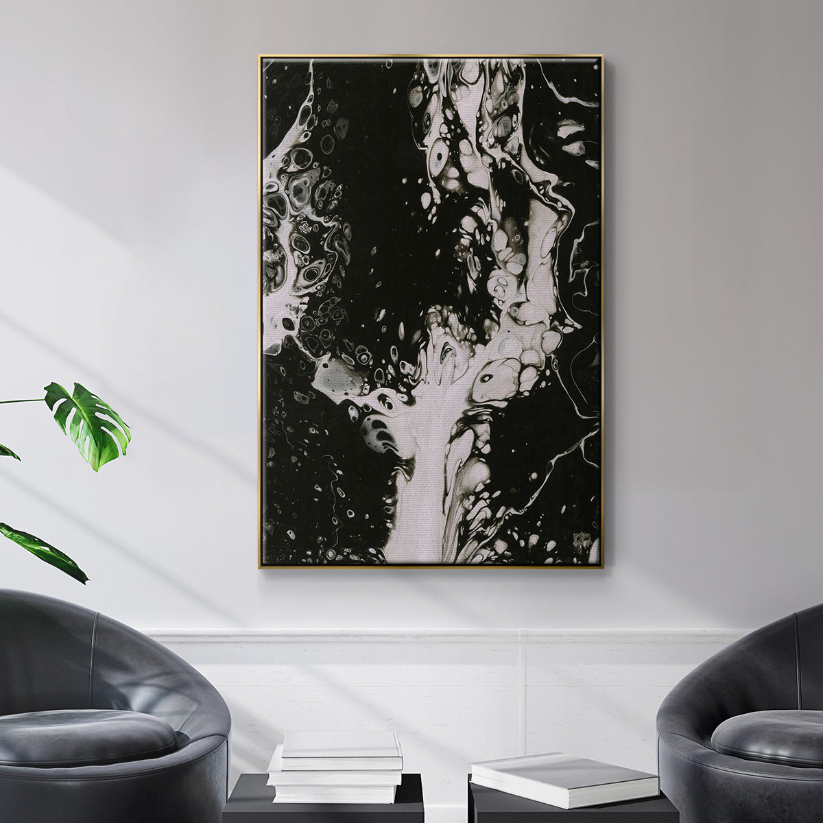 C37 - Floater Framed Canvas Print