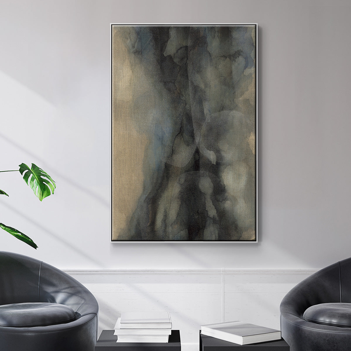 The Winter - Floater Framed Canvas Print