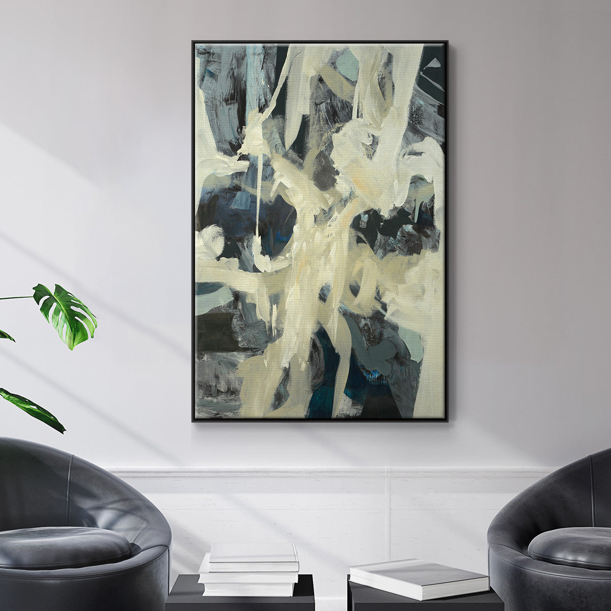 Bearers - Floater Framed Canvas Print