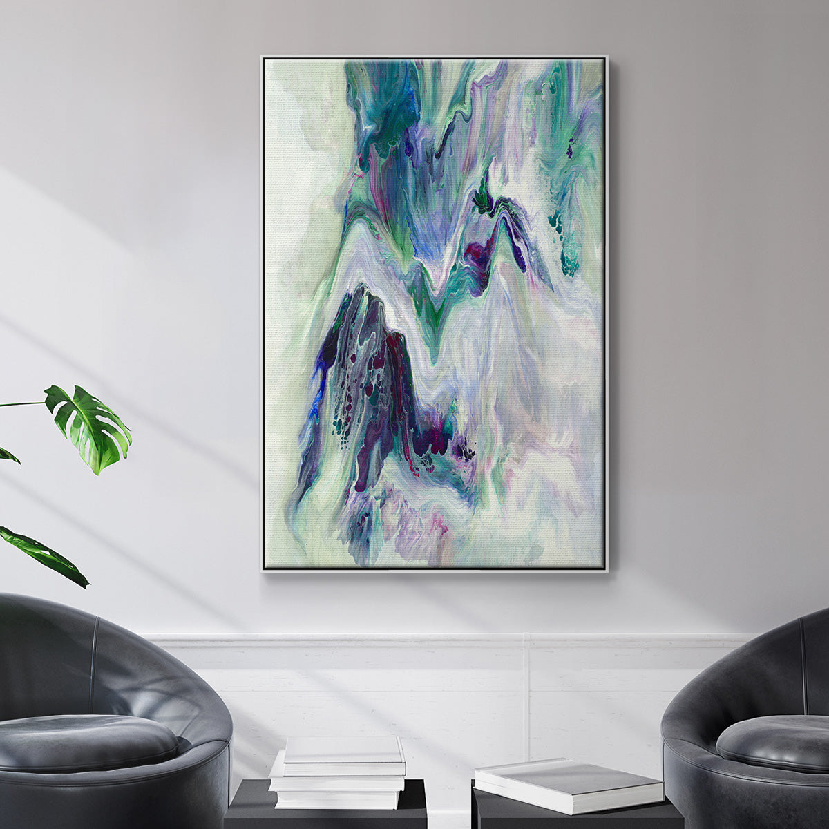 Wild River - Floater Framed Canvas Print