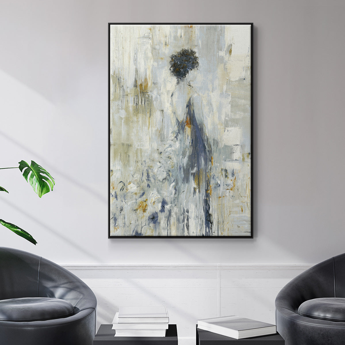Fond Reflections - Floater Framed Canvas Print