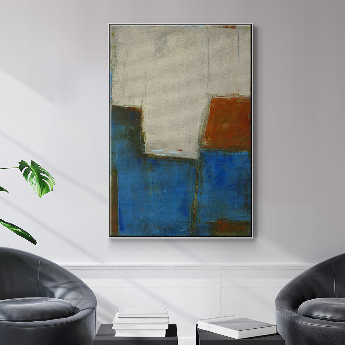 Complex Thought - Floater Framed Canvas Print