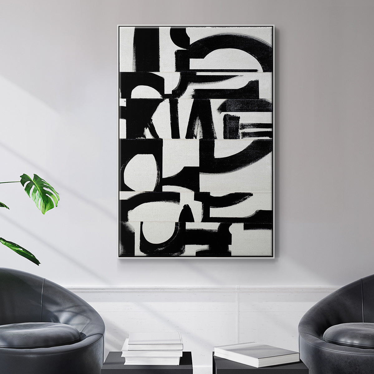 Prosperous Elements V10 - Floater Framed Canvas Print