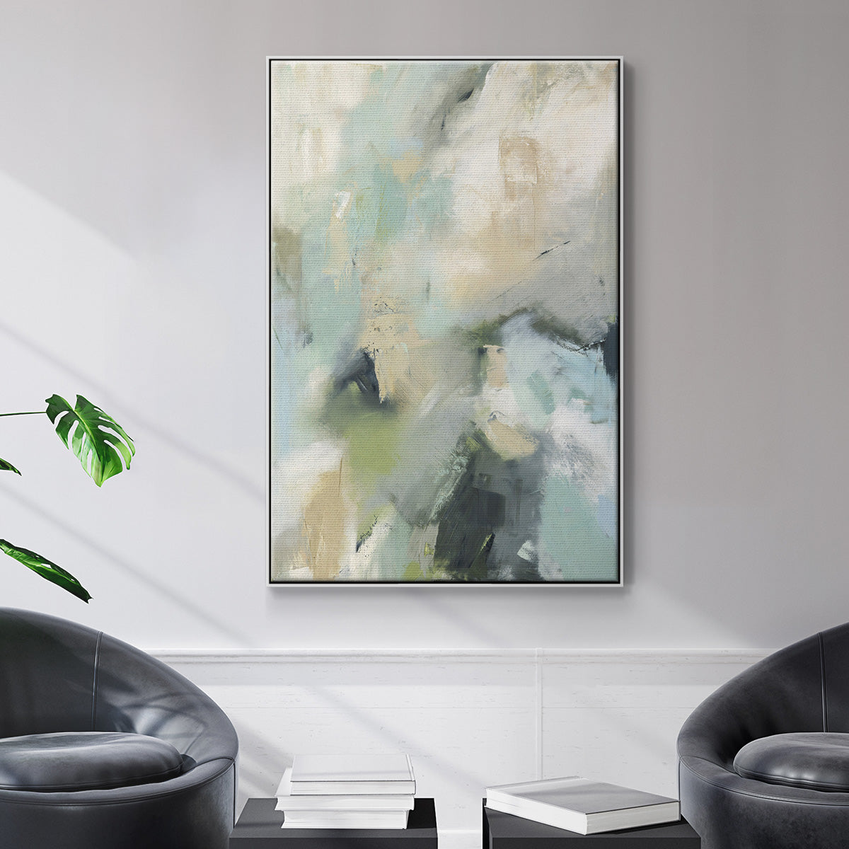 Through It All - Floater Framed Canvas Print