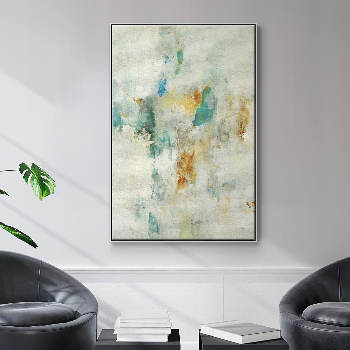 Let's Dance - Floater Framed Canvas Print