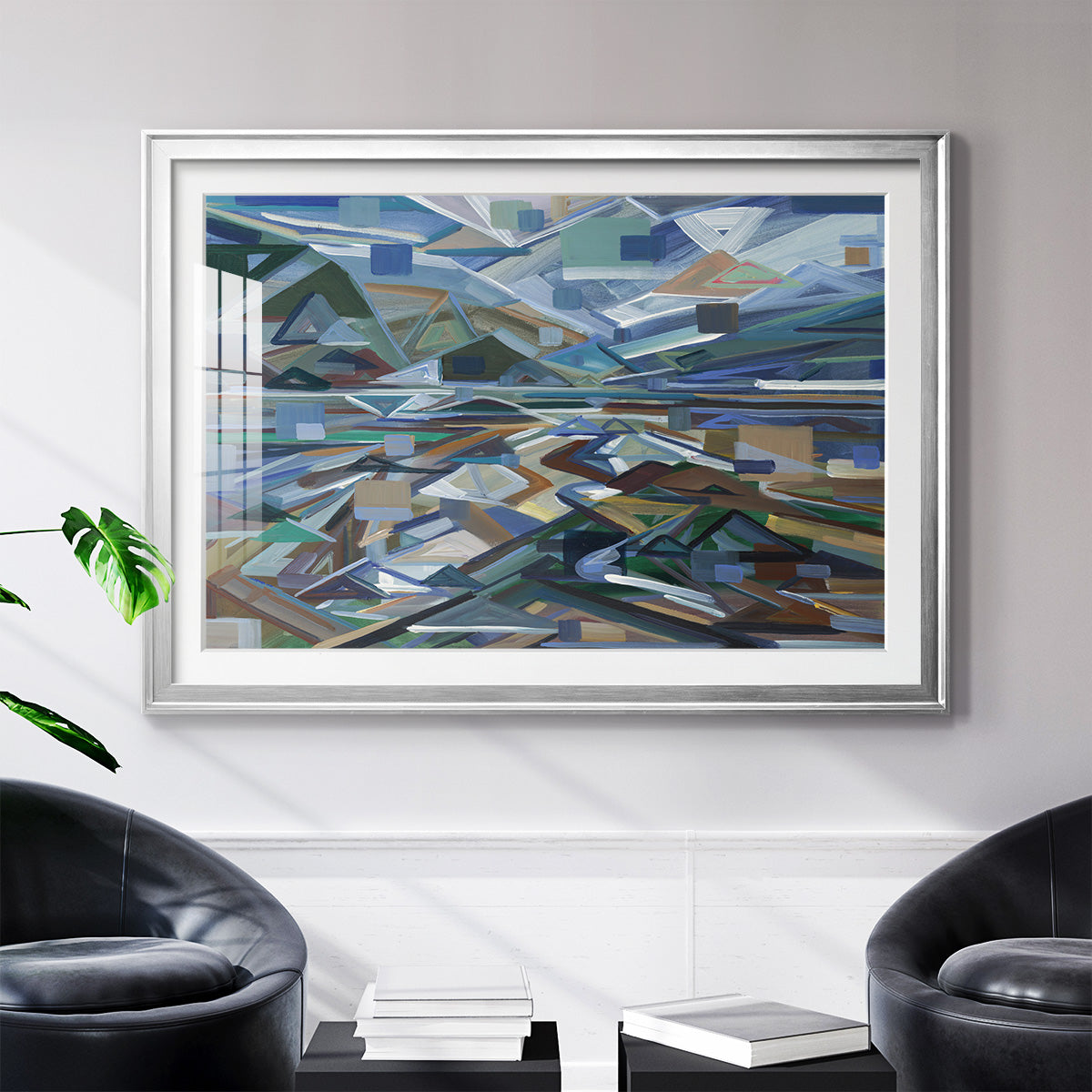 Low Tide - Modern Framed Art Print