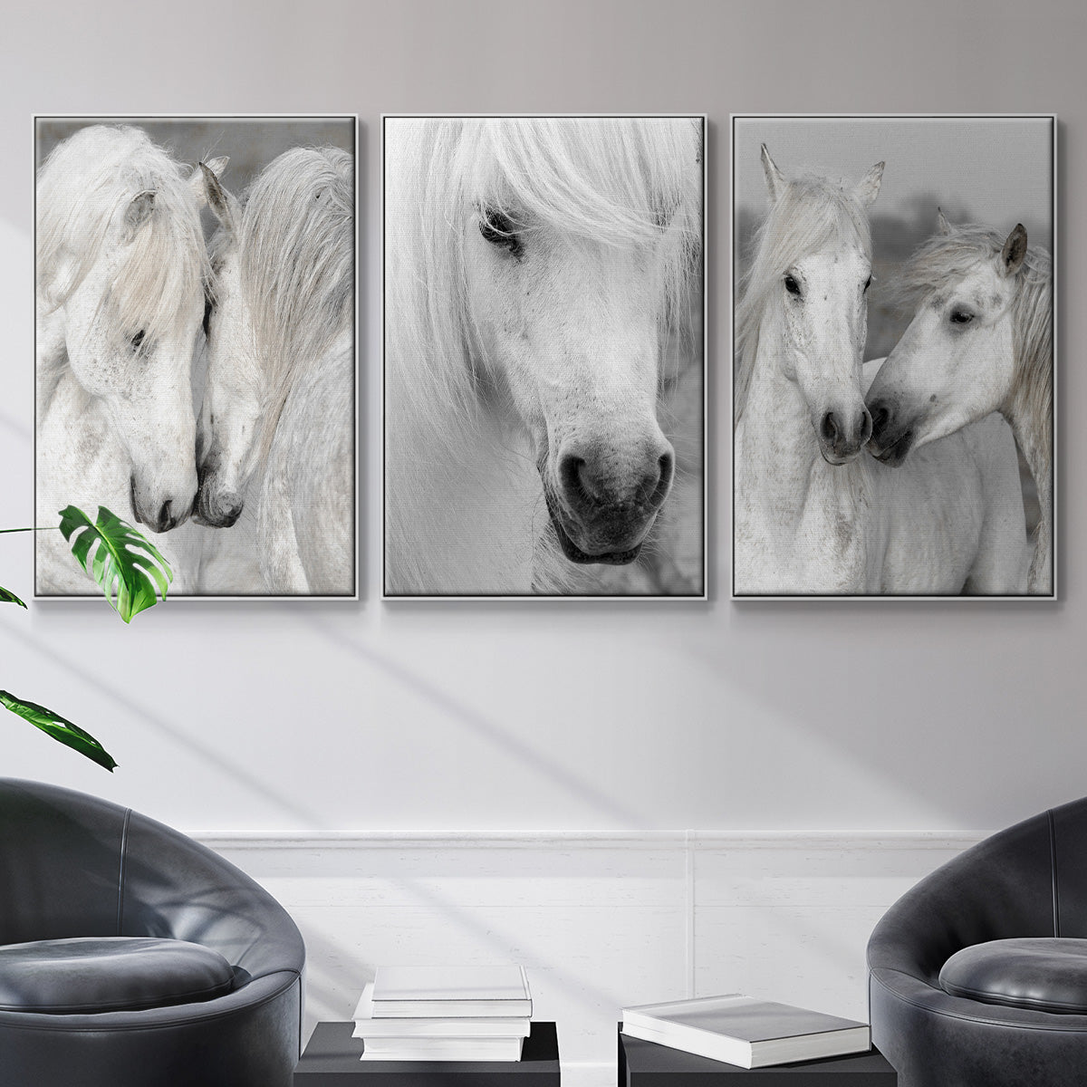 Affection I - Floater Framed Canvas Set