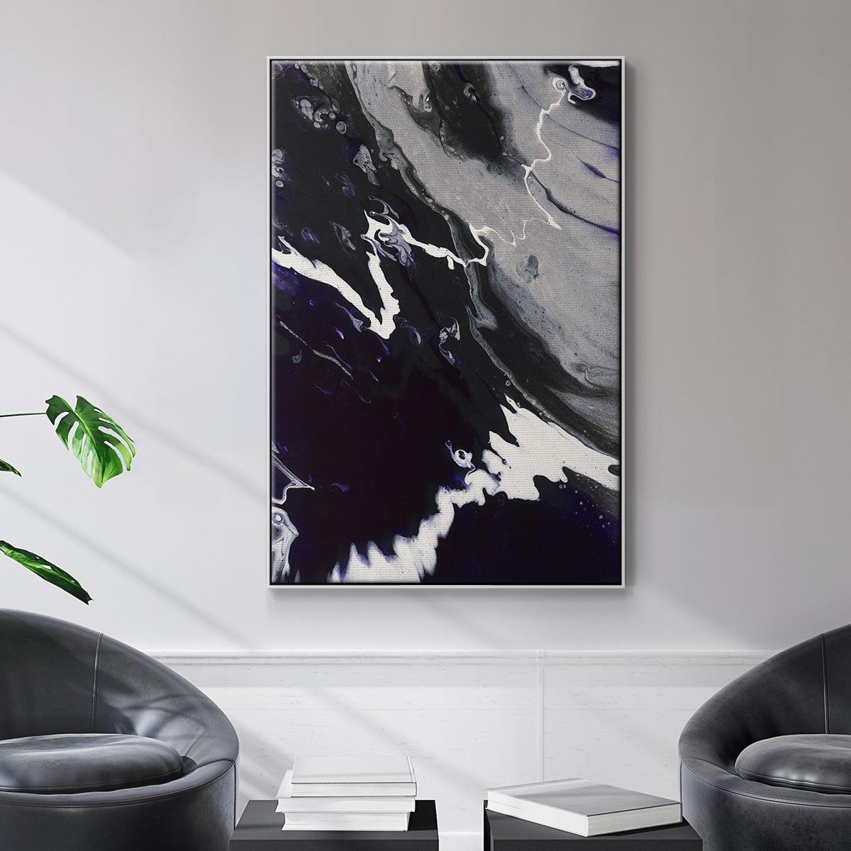 M108 - Floater Framed Canvas Print