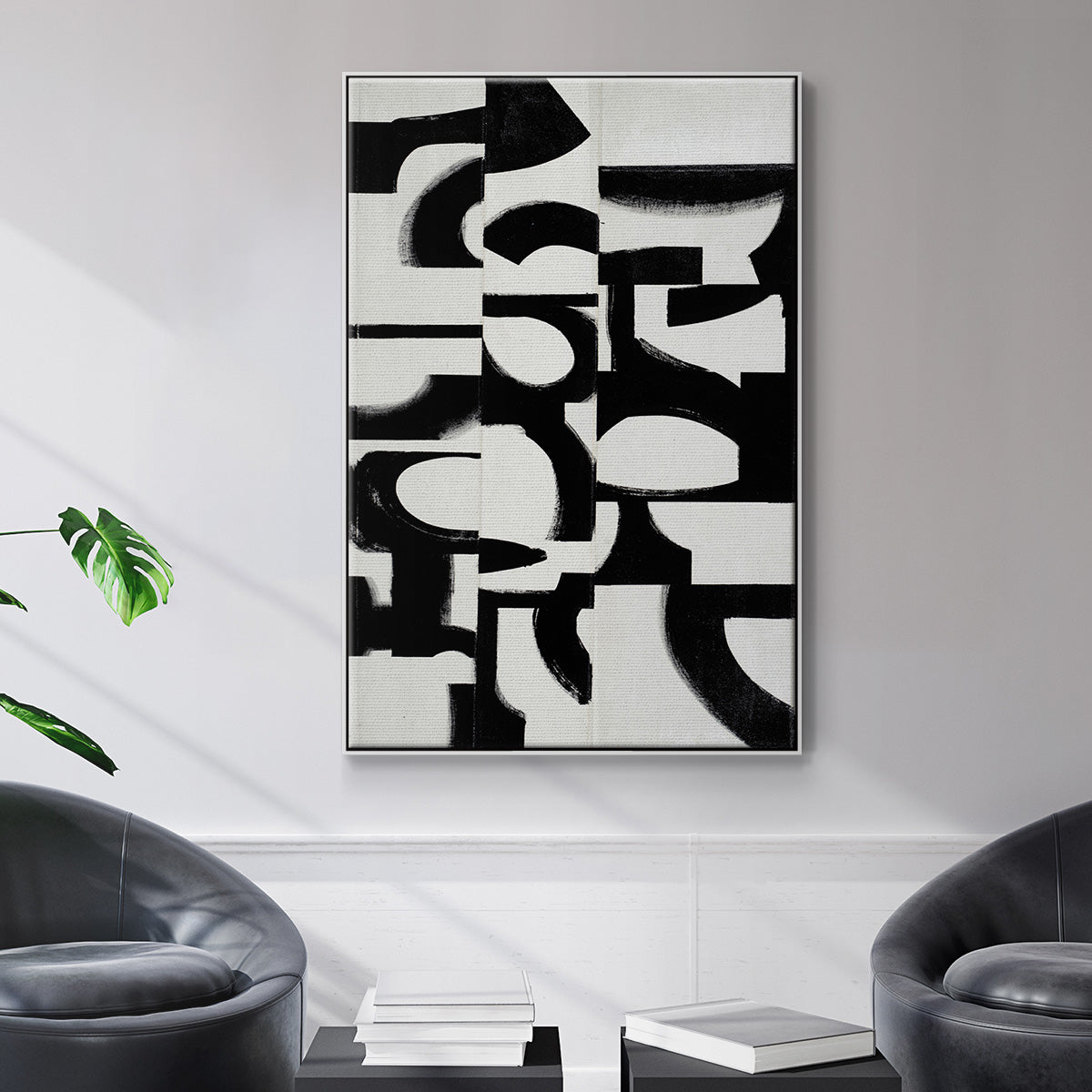 Prosperous Elements V9 - Floater Framed Canvas Print