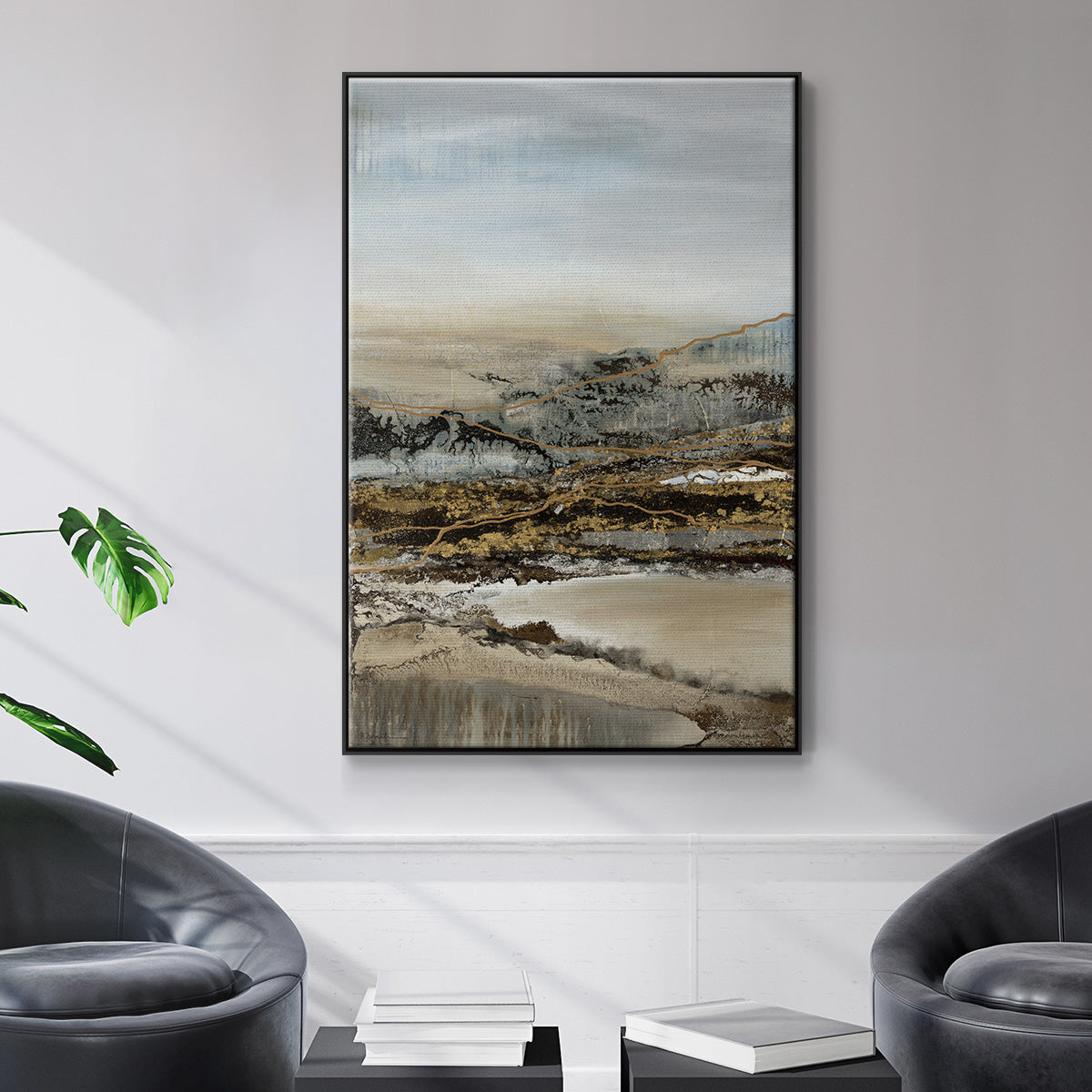 Annual Journey - Floater Framed Canvas Print