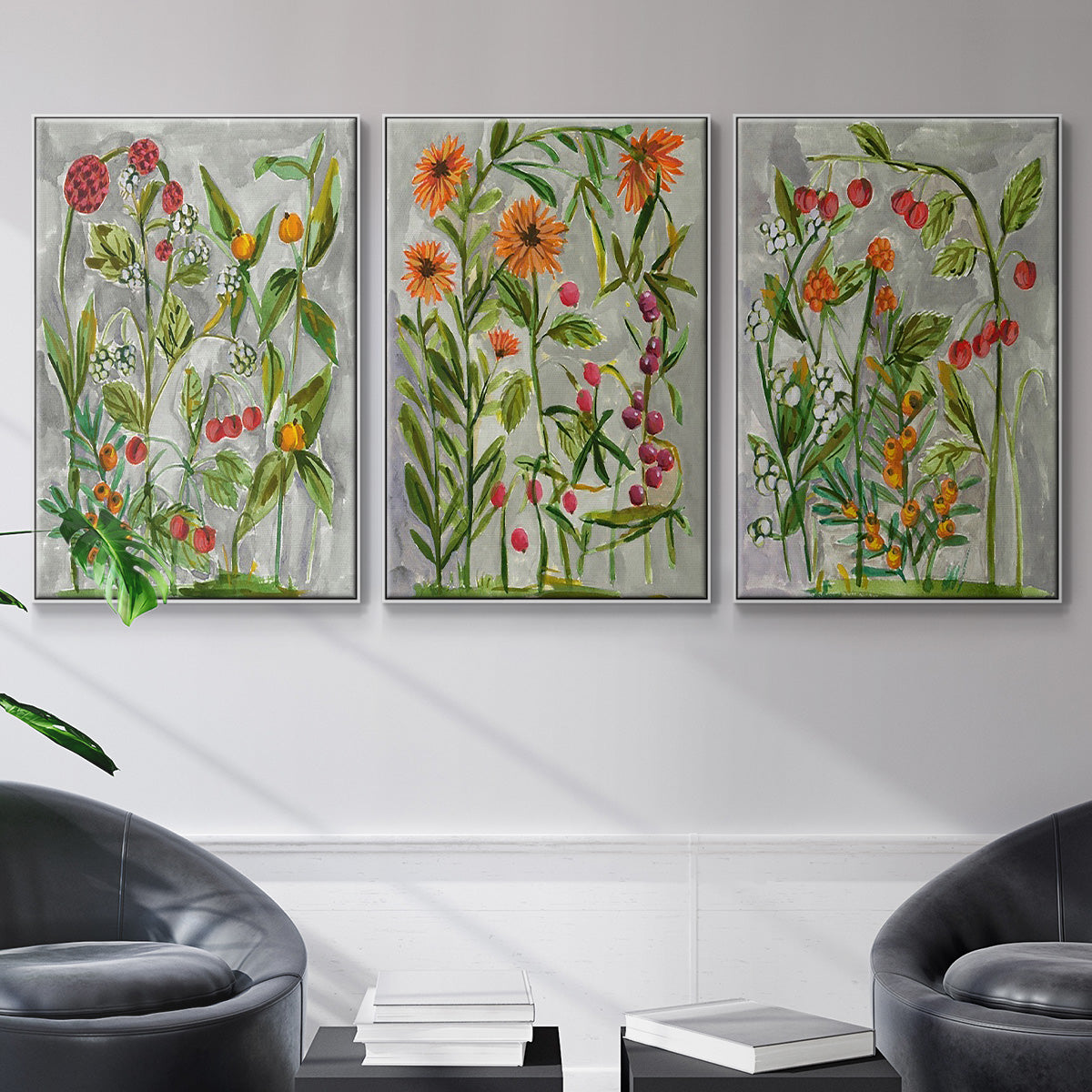 Dear Nature I - Floater Framed Canvas Set