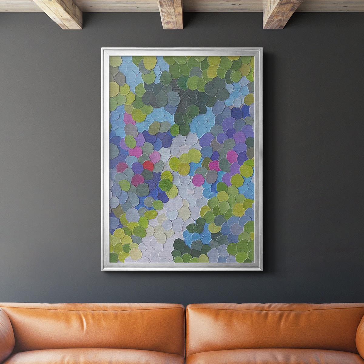 A Stroll through Selby Gardens - Modern Framed Canvas Print