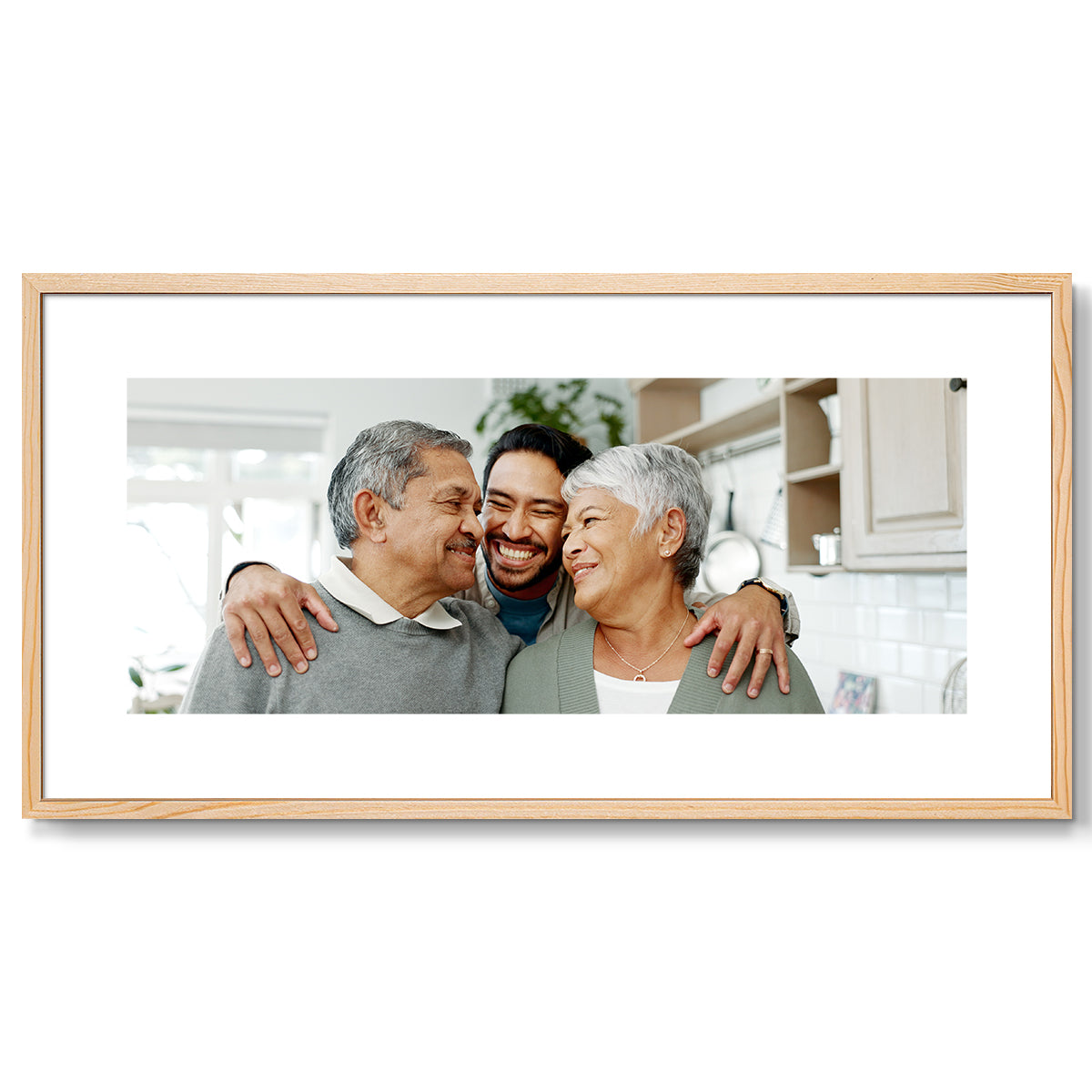 Restickable Custom Framed Photo - 24" x 12"