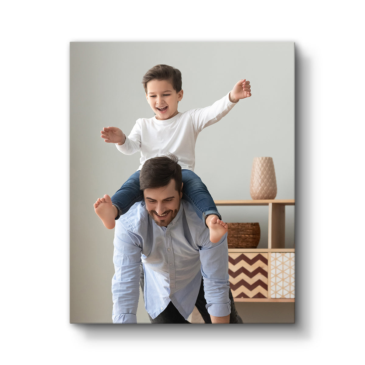 Restickable Custom Framed Photo - 16" x 20"